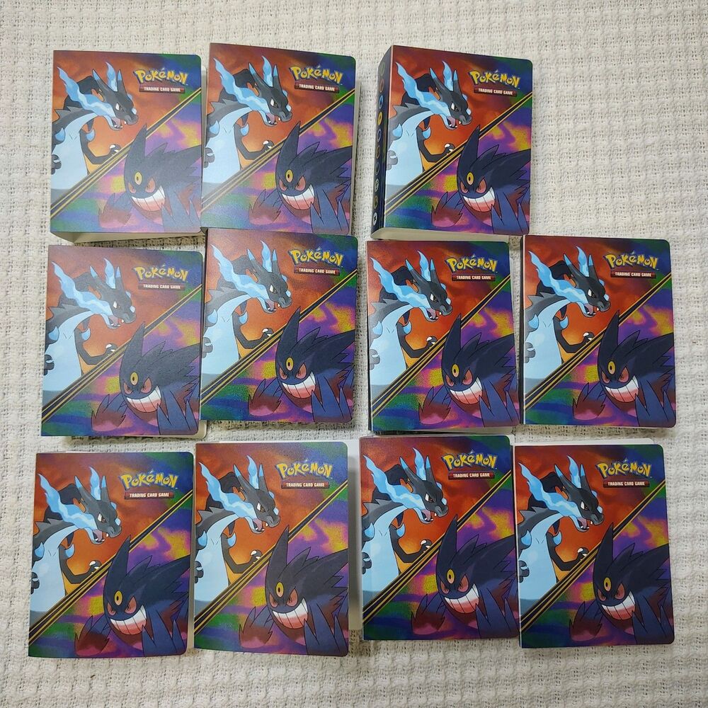 Pokemon Mini Portfolios Phantasmal Flames No Booster Pack Binder Only Lot Of 11